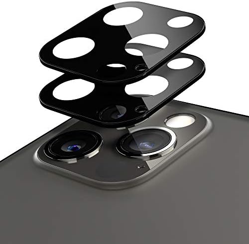 Caseology Lens Koruyucu iPhone ile Uyumlu 12 Pro Max Kamera Lens Koruyucu 2'li Paket (2020) - Pasifik Mavisi