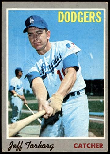 1970 Topps 54 Jeff Torborg Los Angeles Dodgers (Beyzbol Kartı) İYİ Dodgers