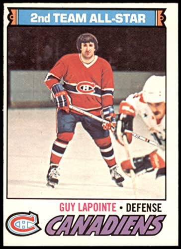 1977 O-Pee-Chee 60 Guy Lapointe Kanadalılar (Hokey Kartı) ESKİ Kanadalılar