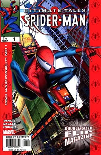 Ultimate Tales Flip Dergisi 1 VF / NM ; Marvel çizgi romanı / Örümcek Adam Bendis