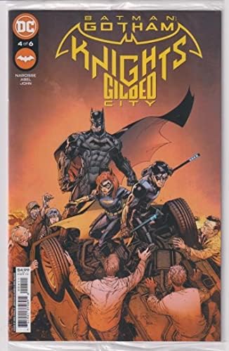 Batman: Gotham Şövalyeleri-Yaldızlı Şehir 4 (çantada) VF / NM; DC çizgi roman | kodlu