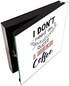 BİR K16 Doodle Metninde 50 Tuşlu Dolap ve Kuru Silme Tahtası: Kahveye İhtiyacım Var