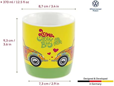 BRİSA VW Koleksiyonu-Volkswagen Beetle Araba Bug Kahve Kupa, Çay Bardağı için Mutfak, Garaj, Ofis-Kamp-Ekipmanları / Hediye-Fikir