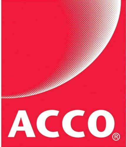 ACCO Ekonomi 1 ataşlar, Pürüzsüz Yüzey, 1 Boyut 1-9/32, 1000/Paket Bonus Özel Mektup Açacağı