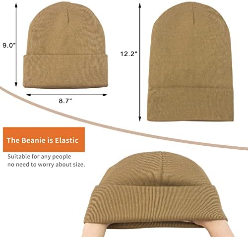 Mukeyo Bayan Saten Astarlı Örgü Bere Şapka Kış Sıcak Kaflı Örme İpek Astar Şapka Yumuşak Kablo Kafatası Kap