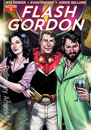 Flash Gordon (Dinamit) 6 VF; Dinamit çizgi romanı