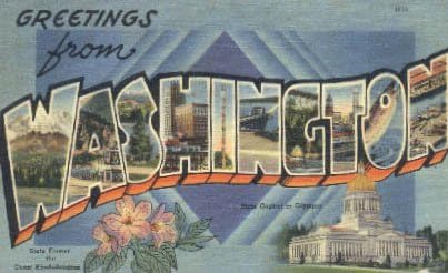 Selamlar, Washington Kartpostalı