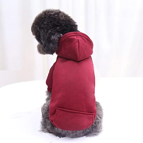 Giysileri erkek çocuk kazağı Orta Cep Kız Sıcak Hoodie Köpek Küçük Kış Polar Sonbahar Köpekler Köpek evcil hayvan Giysileri
