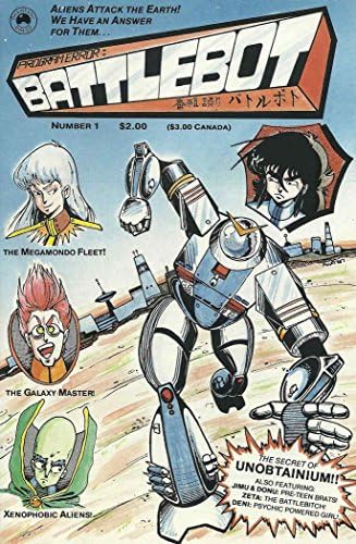 Program Hatası: Battlebot 1 VF / NM; Fantazi çizgi roman