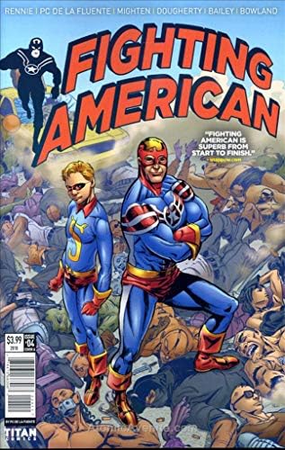 Amerikan Dövüşü (Titan, 2. Seri) 4A VF / NM; Titan çizgi romanı