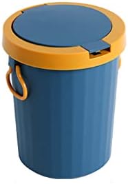 HJRD çöp kutusu, Plastik Pedallı Tip çöp tenekesi Kapaklı Mutfak çöp kutuları Ev çöp kutusu Oturma Odası için Uygun Banyo