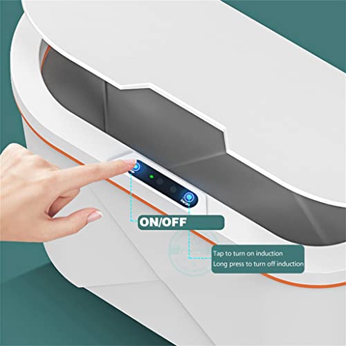 MXIAOXIA Sprey Akıllı çöp tenekesi Elektronik Otomatik ev çöp kutuları Mutfak Banyo Çamaşır tuvalet dar yerler sensör kutusu