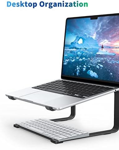SOUNDANCE laptop standı Masası, Metal Bilgisayar Yükseltici, Ağır Kararlı PC Tutucu, Ergonomik Dizüstü Bilgisayarlar Asansör