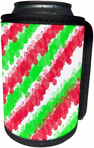 3dRose Eğlenceli tatil renkleri boya sıçrayan Kutu Soğutucu Şişe Sargısı (cc-363273-1)