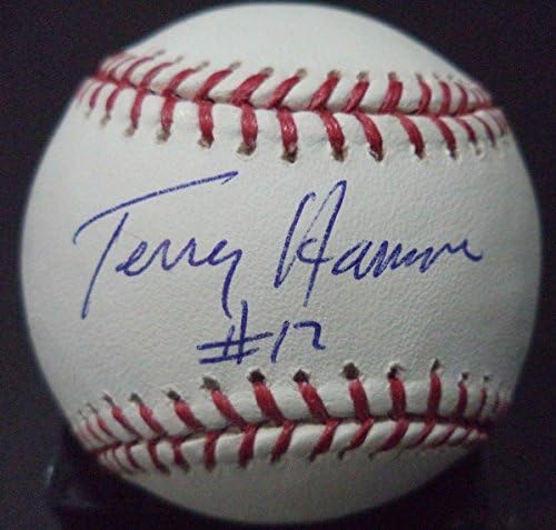 Terry Harmon Philadelphia Phillies, coa İmzalı Beyzbol Topları ile İmzalı Romlb Beyzbol İmzaladı