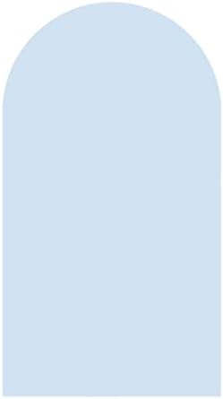 1 pc 3x6ft Mavi Kemer Duvar Zemin Yuvarlak Üst Zemin Kapak ile Fermuar Çıkarılabilir Düğün Parti Dekor 914x1830 cm(Sadece