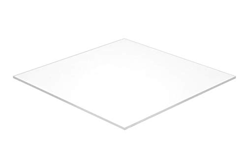 Falken Tasarım Akrilik Pleksiglas Levha, Beyaz Yarı Saydam %55 (2447), 10 x 28 x 1/8