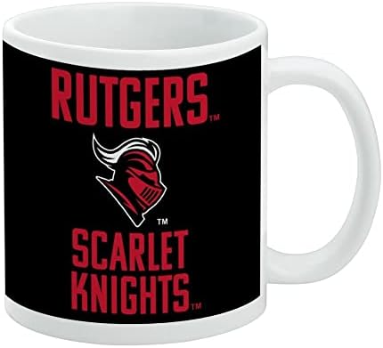 GRAFİK ve DAHA Rutgers Üniversitesi Scarlet Knights Seramik Kahve Kupa, Yenilik Hediye Kupalar için Kahve, Çay ve Sıcak İçecekler,