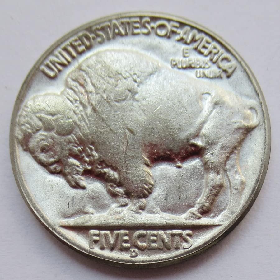 1928 ABD 5 Cent Buffalo Yabancı Çoğaltma hatıra parası