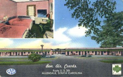 Allendale, Güney Carolina Kartpostalı