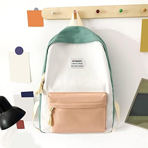 Snoıluo YaoyaoK Basit kadınlar için sırt çantası okul sırt çantası Su Geçirmez Rahat Sırt Çantası Sevimli Laptop Sırt Çantası