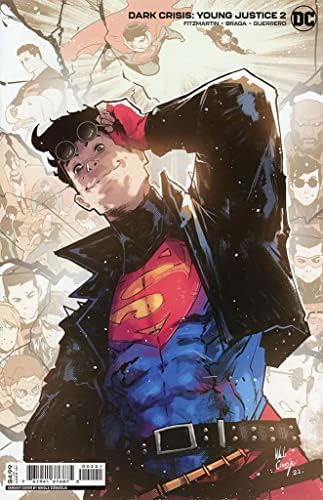 Karanlık Kriz: Genç Adalet 2A VF / NM; DC çizgi roman / Superboy kart stoğu