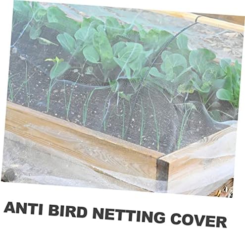 YARNOW 4 adet Örgü Yeşil Yükseltilmiş Bahçe Kuş Koruma Bitkileri Aşınmaya Dayanıklı Anti Önleme Örgü koruma kapağı Net sebze