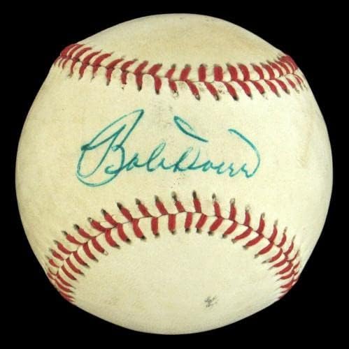 Wally Pipp İmzalı Beyzbol Yerine Lou Gehrig ile JSA COA Son Derece Nadir İmzalı Beyzbol Topları