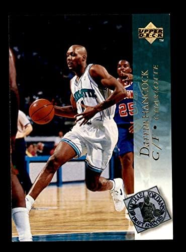 1994 Üst Güverte 182 Taslak Analizi Darrin Hancock Charlotte Hornets (Basketbol Kartı) NM / MT Hornets Kansas