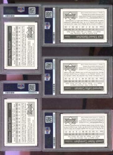 2006 Elmas İmzalar Jack Baldschun OTOMATİK İmzalı İmza PSA 8 Kademeli Kart-Slabbed Beyzbol Kartları