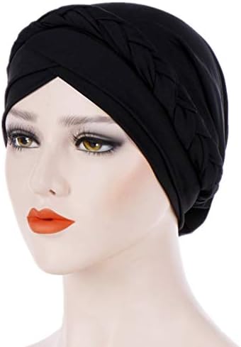 Fxhıxıy Başörtüsü Örgü İpeksi Türban Şapka Kadınlar için Kanser Kemo Kasketleri Kap Headwrap Şapkalar