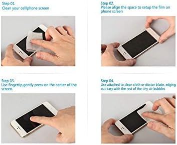 IFLASH 2 Paket Kristal Temizle Temperli Cam Ekran Koruyucu için Uyumlu iPhone 6 S / 6 Artı 5.5-Çizilmeye Dayanıklı / Vaka