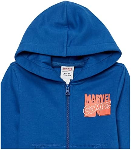 Essentials Disney / Marvel / Yıldız Savaşları Erkek ve Küçük Çocukların Polar Fermuarlı Sweatshirt Kapüşonlular