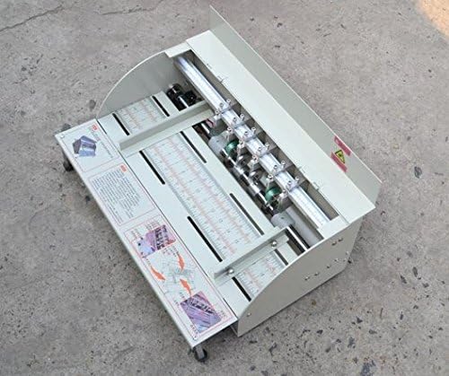 110 V / 220 V H500 Elektrikli Kitap Kapağı Kırma Makinesi Elektrikli Kırma makine kartı Katlama Makineleri Renkli Sayfalar