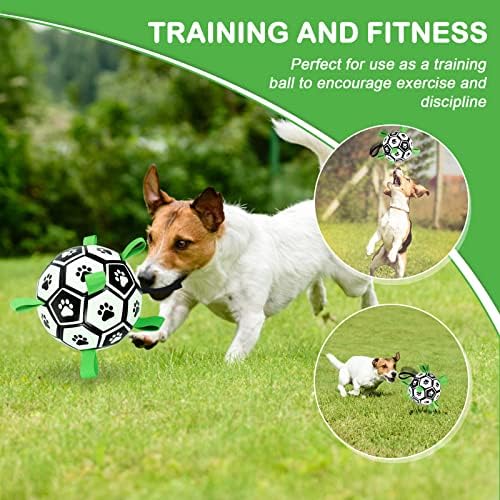 Askılı Köpek Oyuncakları Futbol Topu, Savaş Römorkörü için Dünya Kupası İnteraktif Köpek Oyuncakları, Bahçe Oyunu Oyuncağı,