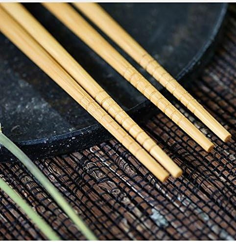 Express$ 5 Pairs Bambu Çubuklarını kaymaz Doğal Çiçek Baskı Balık Çubuklarını Sevimli Sofra Japon Tarzı Pirinç Suşi Çubuklarını