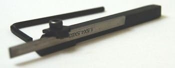 Mini Torna kesme 6mm Kare Ayırma Aracı + HSS Bıçak + Anahtar