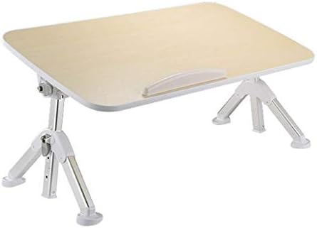 TBGFPO Yatak için Dizüstü Bilgisayar Masası, Katlanabilir Kucak Masaları, Yatak Masası Yüksekliği Ayarlanabilir, Kanepe ve