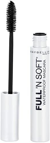Maybelline Full ' N Soft Suya Dayanıklı Maskara, Çok Siyah [311], 0,28 oz (3'lü Paket)