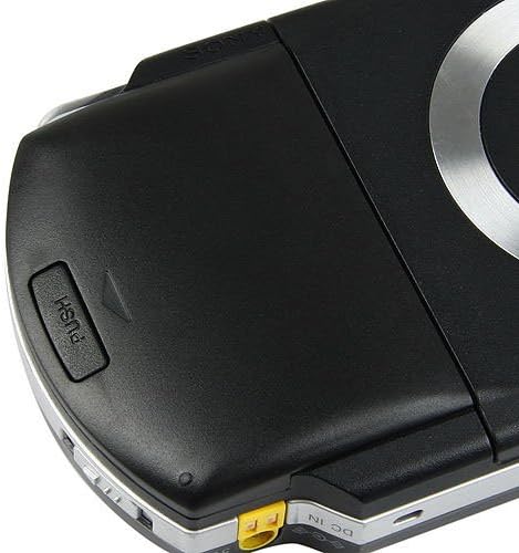 Vivi Ses Pil Kapağı Kapı Kapak Sony PSP 1000 Konsolu için Siyah