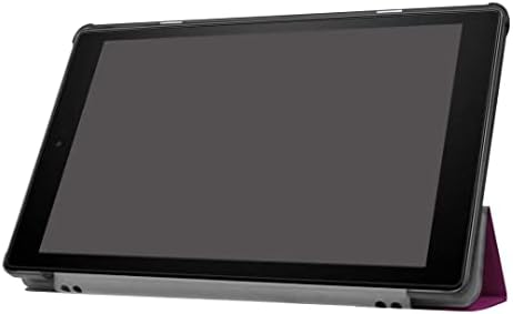 ZZOUGYY Tablet Kapak için Kindle Yangın HD10 7th 9th Nesil (2017/2019 Sürümü), Ultra İnce Folio Standı Hafif Deri Kılıf için