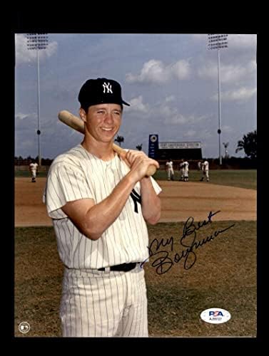 Bobby Murcer PSA DNA İmzalı 8x10 Fotoğraf Yankees İmzalı-İmzalı MLB Fotoğrafları