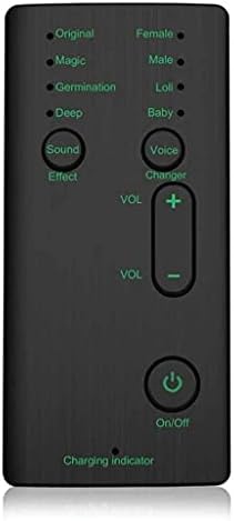 WDBBY Yeni Ses Değiştirici Mini Taşınabilir 8 Ses Değiştirme Modülatör Ayarlanabilir Ses Fonksiyonları ile Telefon Bilgisayar