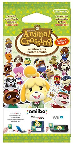 Animal Crossing: Mutlu Ev Tasarımcısı amiibo Kartları Paketi Dalga 1 (İNGİLTERE ithalatı)