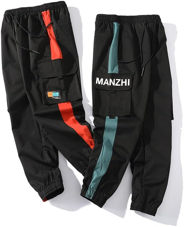 Erkek Eşofman Streetwear Hip Hop Kapüşonlu Ceket ve Harajuku Pantolon İki Adet Giyim Seti