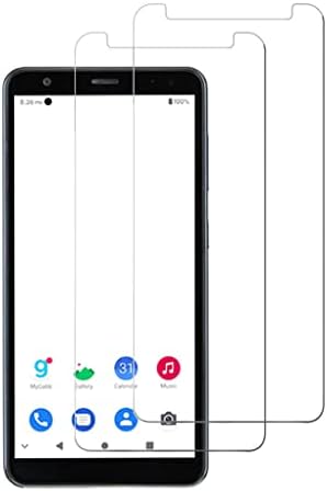 ZTE Gabb Z2 Smartphone Ekran Koruyucu için 2 Paket DAMONDY, çizilmeye Dayanıklı Kabarcık Ücretsiz Anti-Parmak İzi HD Temizle,vaka