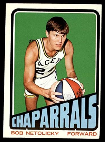 1972 Topps 228 Bob Netolicky Dallas Chaparrals (Spurs) (Basketbol Kartı) VG/ESKİ Chaparrals (Spurs) Drake Üniversitesi