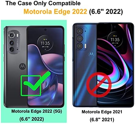 Motorola Edge için LEXNEC Kılıfı (2022), Motorola Edge 2022 Sevimli Kılıf, Darbeye Dayanıklı Çift Katmanlı Zırh Koruyucu