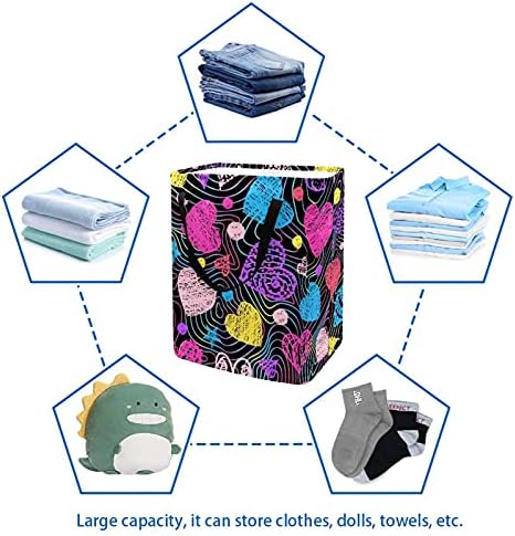 60L Bağlantısız Büyük çamaşır sepeti Katlanabilir Kirli Giysiler Sepet Çanta Genişletilmiş Kolları 300D Oxford Kumaş Dayanıklı