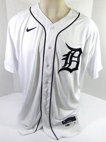 2021 Detroit Tigers Wilson Ramos 40 Oyun Verilmiş Beyaz Forma 50 DP38777 - Oyun Kullanılmış MLB Formaları